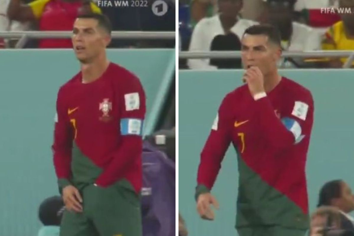 Detalj koji je zgrozio mnoge: Zna se šta je Ronaldo izvadio iz šorca tokom utakmice i pojeo