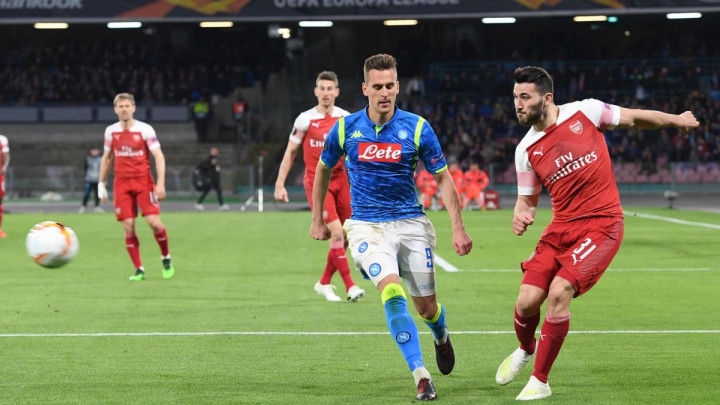 Lacazette golčinom srušio Napoli i odveo Arsenal u polufinale Evropske lige