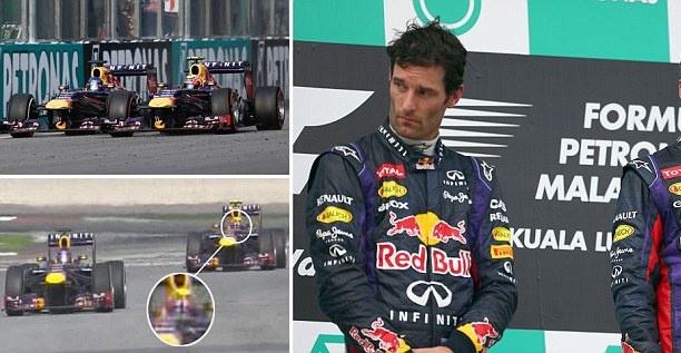 Webberov &quot;srednjak&quot; prema Vettelu nakon pretjecanja