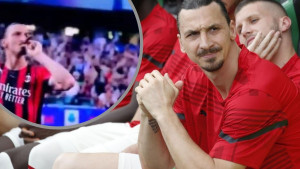 Šta je titula bez Zlatanovog show programa: Ibrahimović je bio u centru pažnje na dodjeli medalja