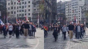 Beograd ovako nešto ne pamti - Div na čelu kolone protiv Aleksandra Vučića, dugo je čekao ovaj dan