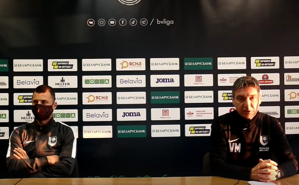 Vinko Marinović i Krste Velkoski na press konferenciji: Čeka nas ekipa koja zna da igra fudbal Vinko Marinović i Krste Velkoski na press konferenciji: Čeka nas ekipa koja zna da igra fudbal