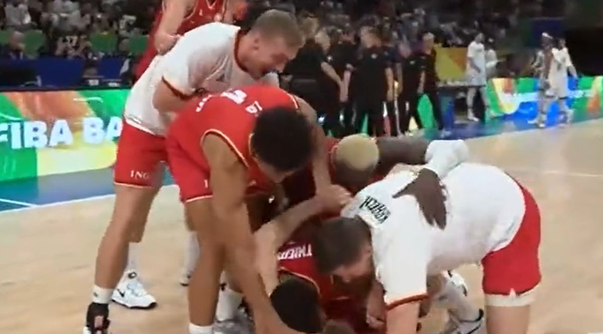 Amerikanci su u šoku gledali šta rade njemački košarkaši po završetku utakmice