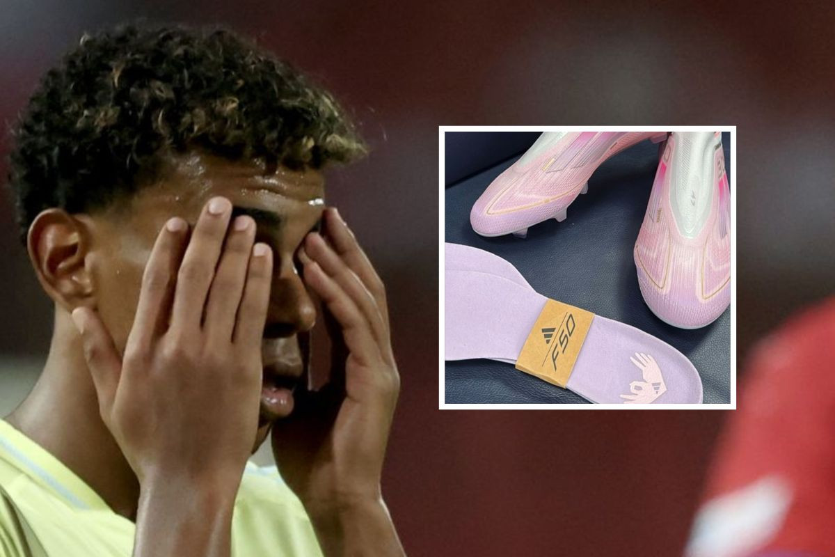 Yamal otkrio dizajn kopački koje je Adidas napravio za njega, Španci bijesni zbog jednog detalja Yamal otkrio dizajn kopački koje je Adidas napravio za njega, Španci bijesni zbog jednog detalja