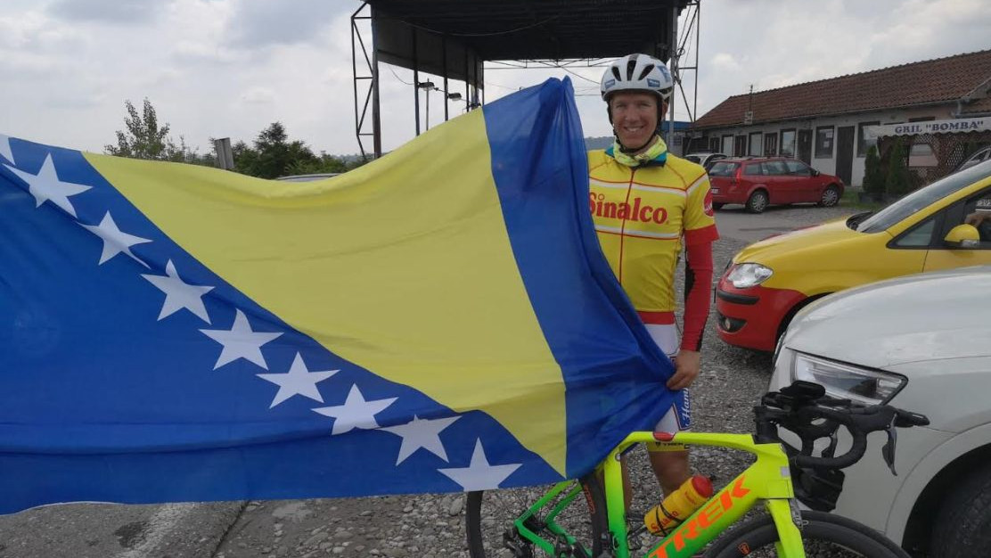 Njemački biciklista Pierre Bischoff stigao u BiH