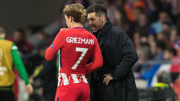 Simeone se "odvalio" smijati kada je govorio o zamjeni Griezmanna