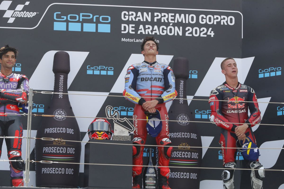 Marquez slavio nakon 1043 dana u MotoGP-u, utrku obilježio jeziv sudar njegovog brata i Bagnaije Marquez slavio nakon 1043 dana u MotoGP-u, utrku obilježio jeziv sudar njegovog brata i Bagnaije