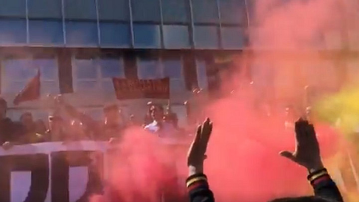 Protesti navijača Rome u Rimu: Legende se ne diraju!