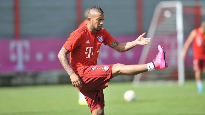 Vidal se nije dobro proveo na prvom treningu u Bayernu