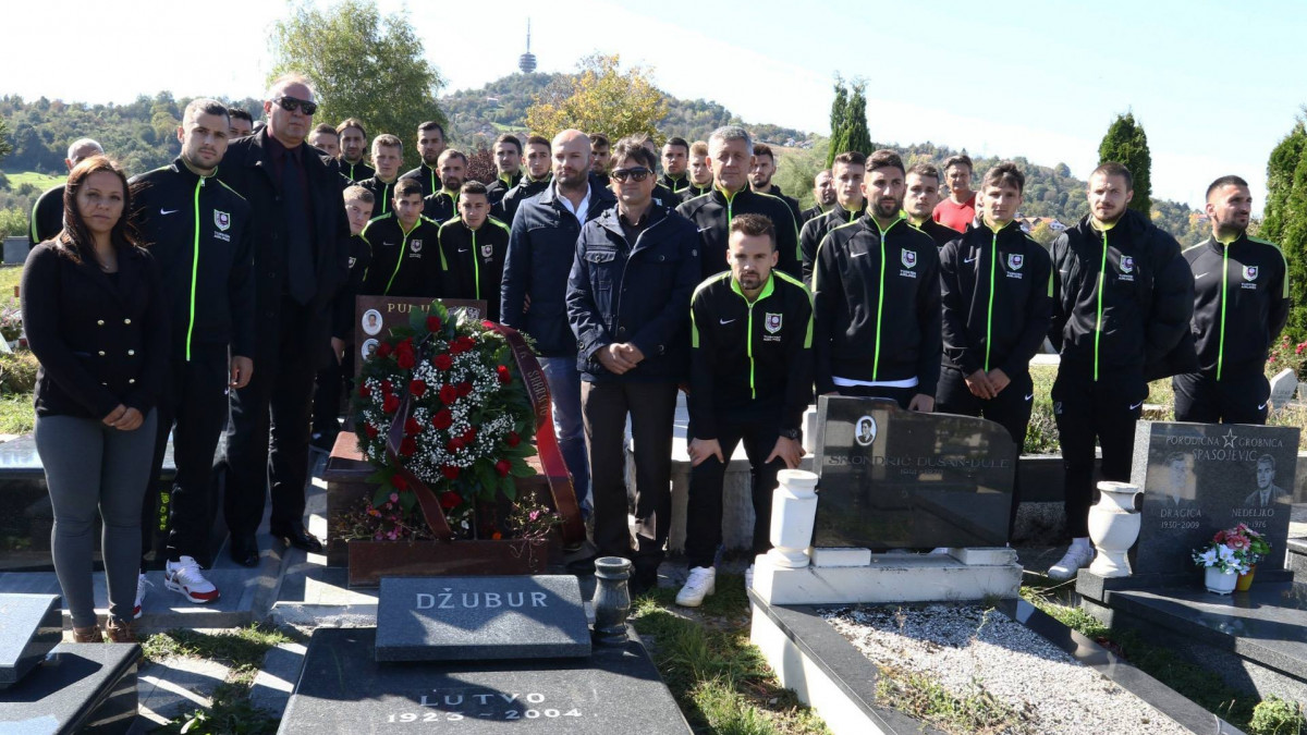 Prvotimci Sarajeva posjetili grob Vedrana Puljića