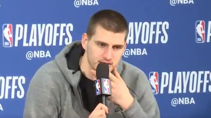 Nikola Jokić nije želio završiti presicu dok nije progovorio koju o Nurkiću
