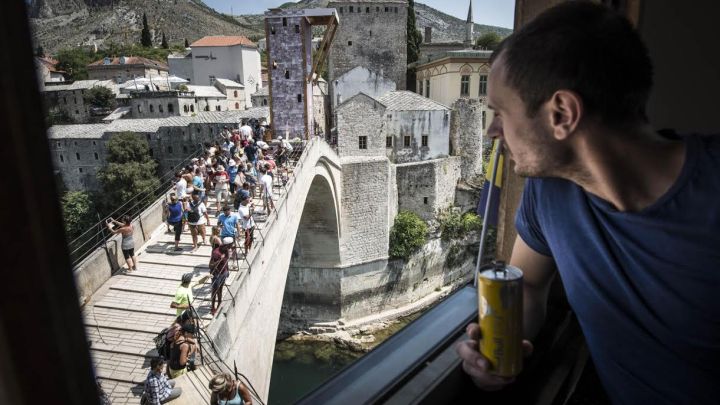 Pripreme za Red Bull Cliff Diving u Mostaru pri samom kraju