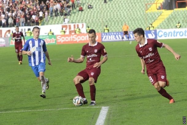 Rutinska pobjeda Sarajeva protiv Slavije Rutinska pobjeda Sarajeva protiv Slavije