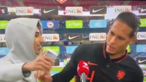 Nije dobra ideja 'upasti' tokom intervjua Virgila van Dijka