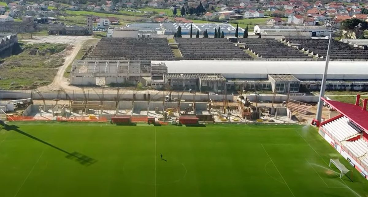 Veliki radovi na stadionu Rođeni, još jedna tribina će uskoro ugledati 'svjetlost dana'