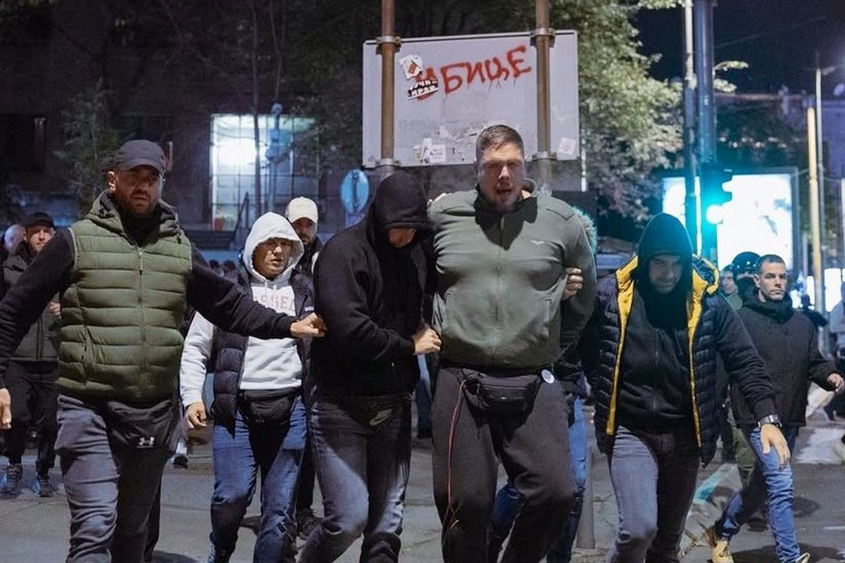 Snimak iz Srbije šokirao region! Vučić krenuo na bivšeg košarkaša, uhapšen je u Beogradu