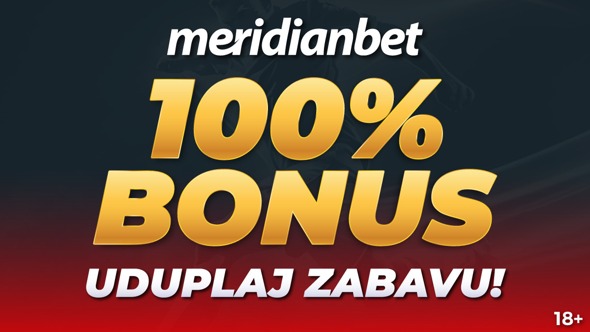 Dobro došao u Meridian: Uplati depozit i zgrabi 100% bonusa! Dobro došao u Meridian: Uplati depozit i zgrabi 100% bonusa!