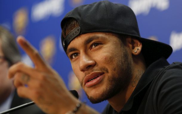 Neymar provocira igrače Atletico Madrida