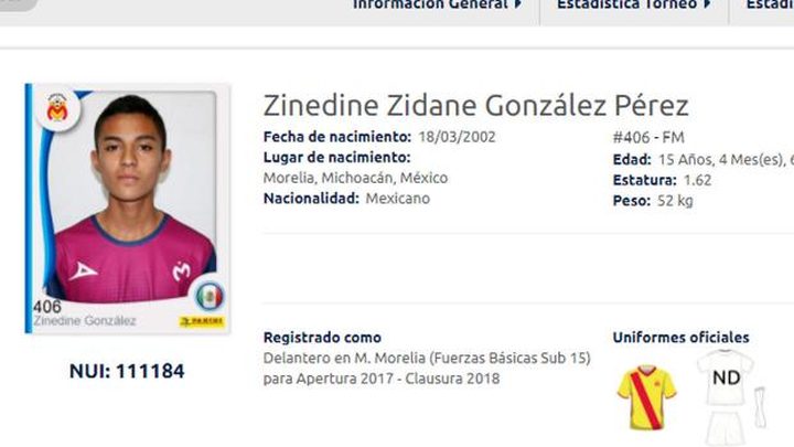 U Meksiku igra Zinedine Zidane