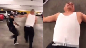 Bacio je cigaru, skinuo majicu, a zatim je u sekundi 'zbrisan' od MMA borca