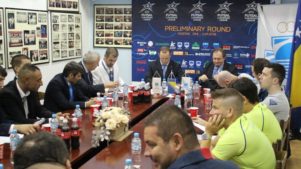 UEFA inspektori pohvalili dvoranu "Midhat Hujdur-Hujka"