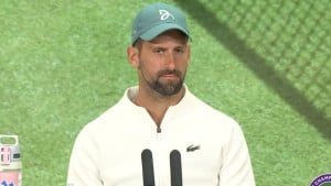 Novak je na terenu izgovorio riječi koje su privukle pažnju: "Ne znam što sam to rekao, ali..."