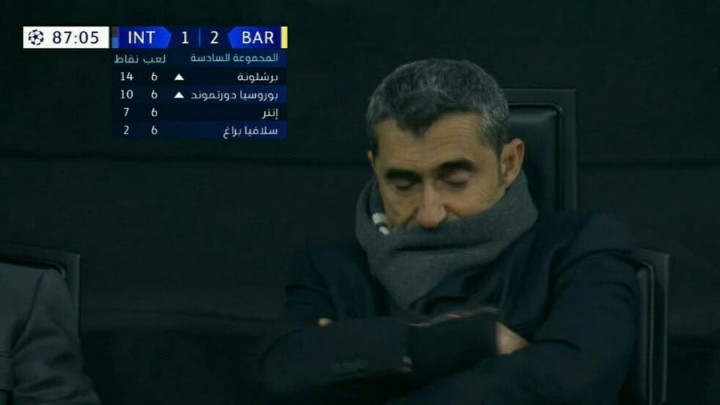 Barceloni čini se ne treba trener: Valverde pokazao koliko ga zanima meč protiv Intera