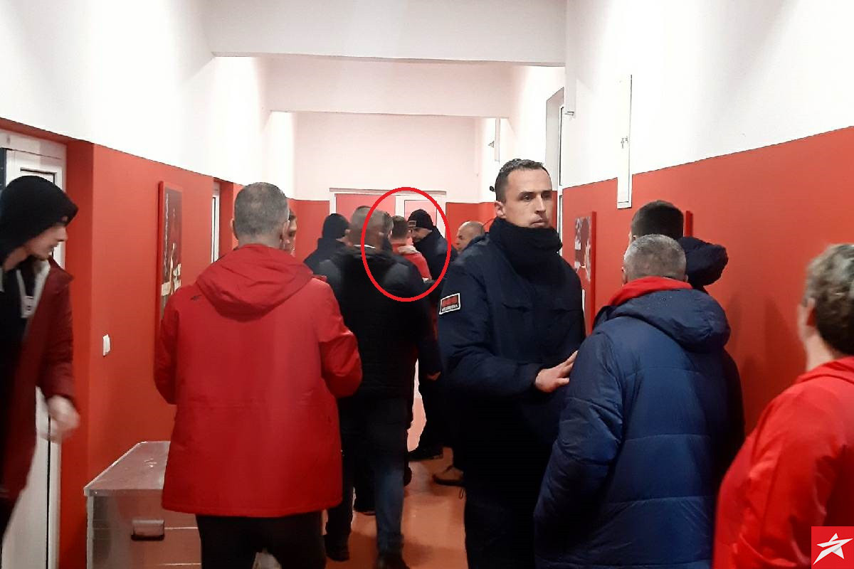 Nemanja Bilbija glavni protagonist incidenta u hodniku stadiona FK Velež