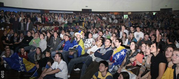 Javno gledanje utakmice Rumunija – BiH