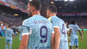 Mangupski potez Vlahovića pred navijačima nakon što je donio Juveu pobjedu