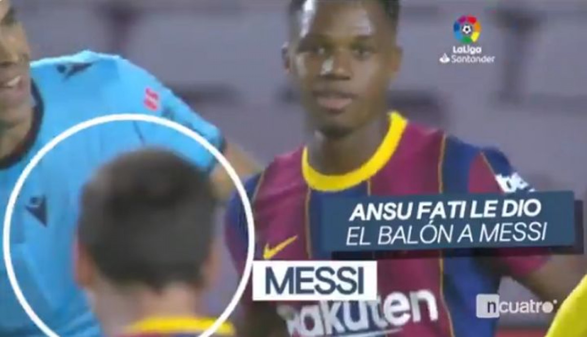 Ansu Fati htio izvesti penal i zabiti hat-trick Villarrealu, a onda se pojavio Messi