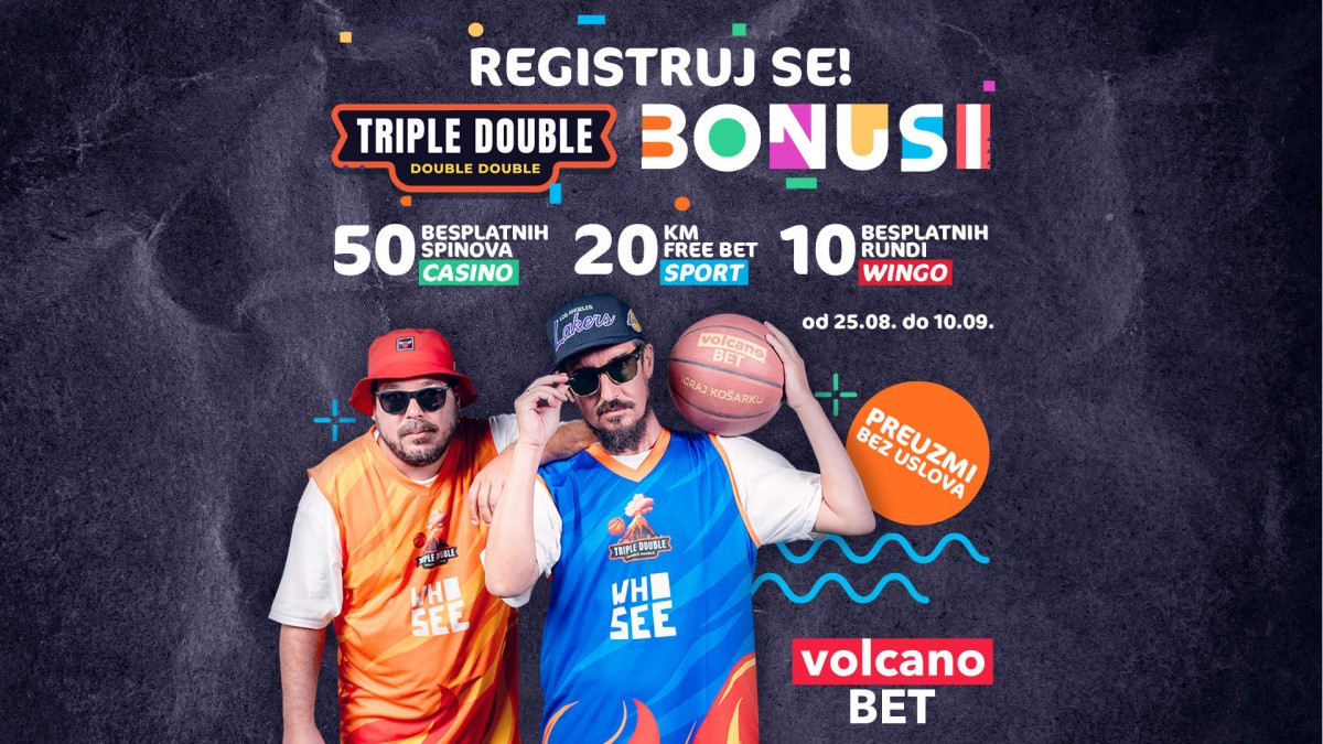 „Triple Double - Igraj košarku“ bonusi bez uslova 