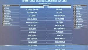 Održan žrijeb parova drugog kola Kupa FBiH!