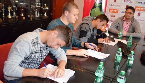 Četvorica juniora Slobode potpisala profesionalne ugovore
