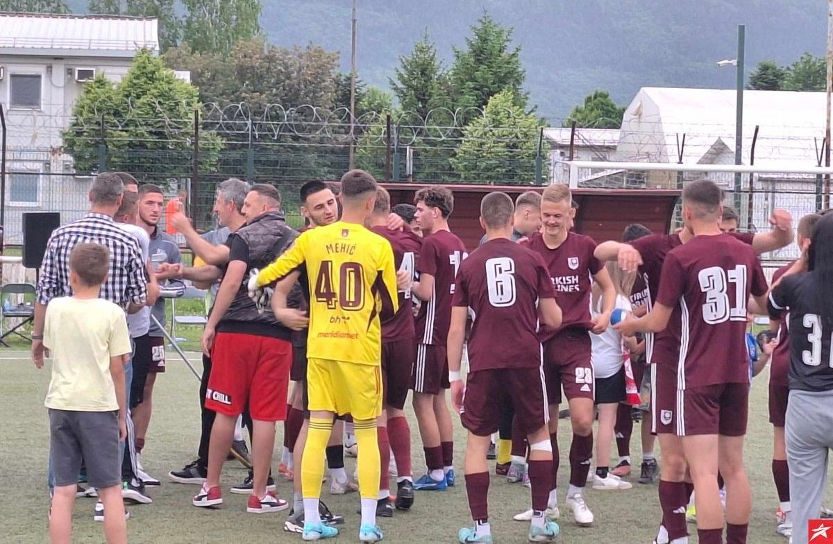 Juniori Sarajeva prosuli dva gola prednosti u prvoj utakmici Lige prvaka, odluka pada na Koševu Juniori Sarajeva prosuli dva gola prednosti u prvoj utakmici Lige prvaka, odluka pada na Koševu