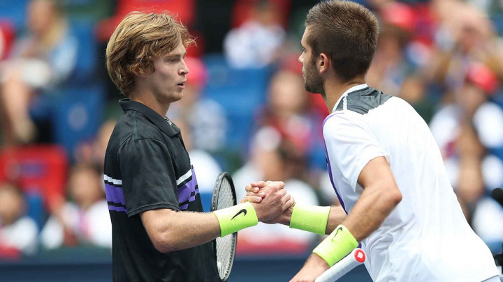 Borna Ćorić i Andrey Rublev u finalu turnira u St. Petersburgu