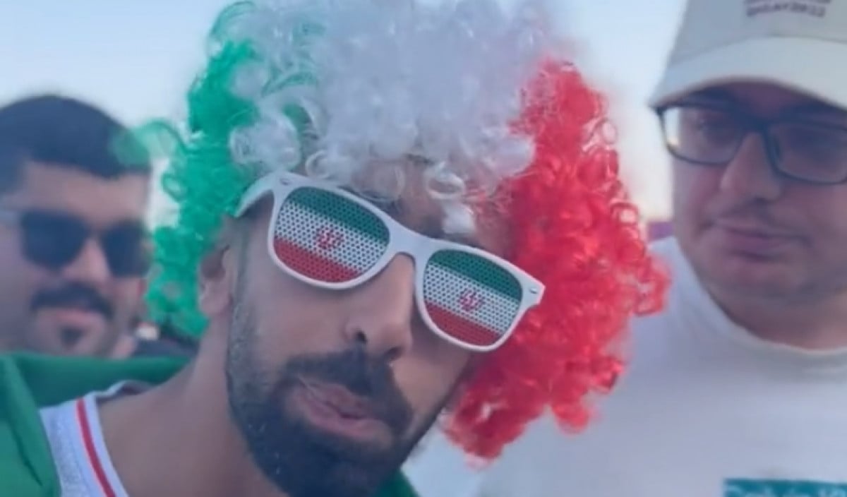 Iranski navijač stao pred kameru i postao apsolutni hit