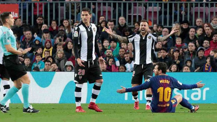 Barcelona rutinski protiv Levantea