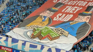 Navijači Zenita imali su jasnu poruku za čelnike FIFA-e i UEFA-e