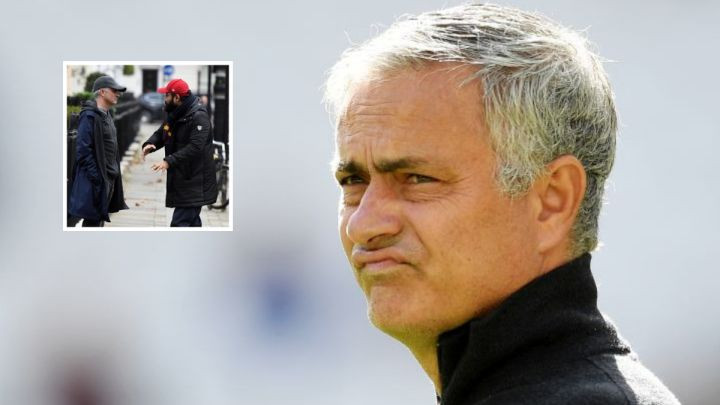 Potpuno miran: Mourinho na ulici u razgovoru sa navijačem