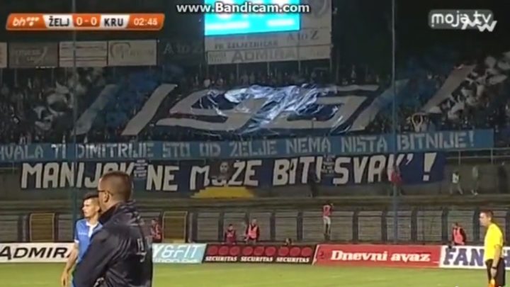Manijaci koreografijom obilježili 96. rođendan kluba
