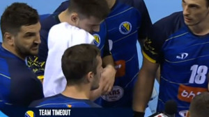 I na Twitter stranici EHF-a u čudu zbog onoga što je uradio Nikola Prce