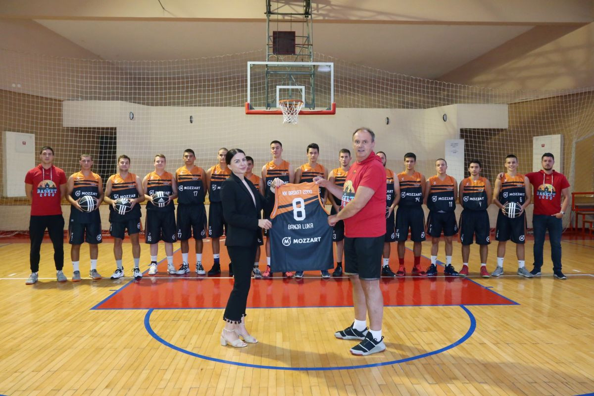 Podrška od srca - KK Basket 2000 uz Mozzart do novih pobjeda