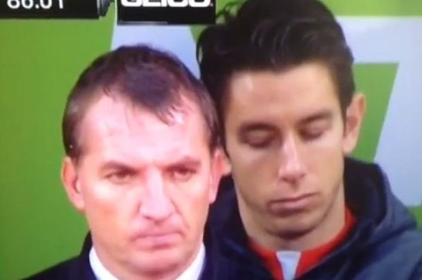 Golman Liverpoola u dubokom snu tijekom utakmice