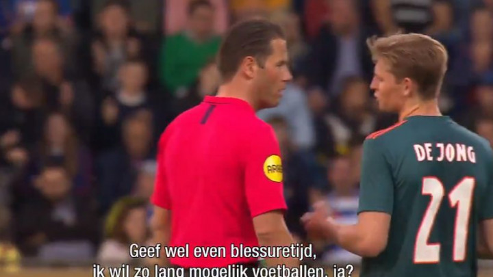 Ajax je vodio 4:1 i čekao proslavu titule, a De Jong tražio od sudije da pusti još da se igra
