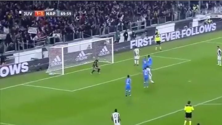 Gospodska reakcija Higuaina nakon gola Napoliju