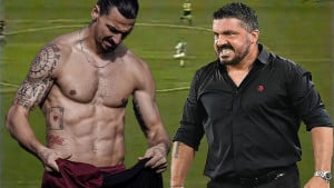 Nije stigao ni da trepne: Ibrahimović je s leđa napao Gattusa, dobio je šaku u lice