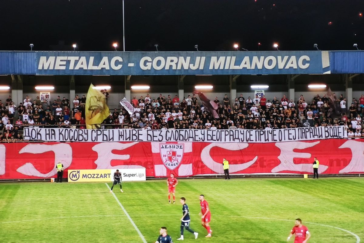 Crveni đavoli ponizili Delije nakon isticanja parole Crveni đavoli ponizili Delije nakon isticanja parole