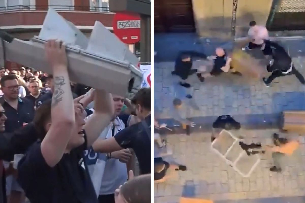 Neiživljeni Englezi demolirali grad u kojem se uopšte ne igra utakmica, sijevalo je na sve strane