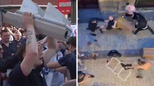 Neiživljeni Englezi demolirali grad u kojem se uopšte ne igra utakmica, sijevalo je na sve strane